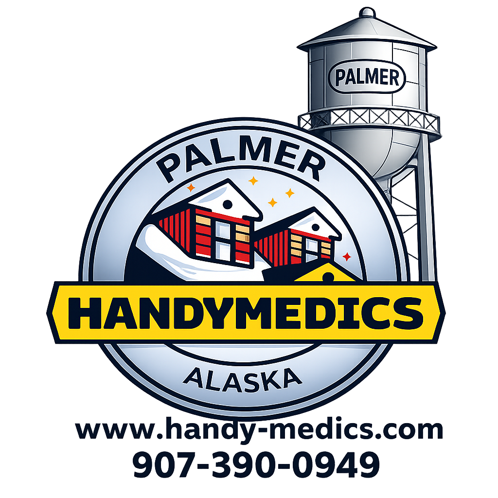 Professional handyman services providing repairs, maintenance, and improvements for homes and businesses. Reliable, skilled, and local to the Matanuska-Susitna community and Alaska Wide.